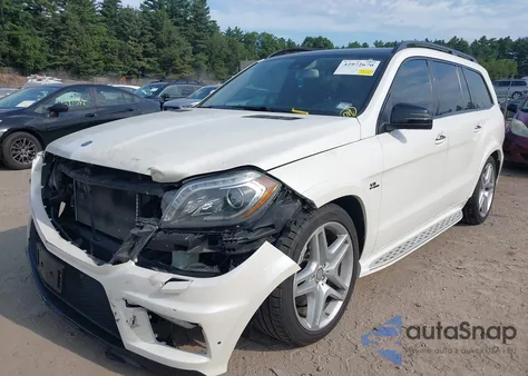 2014 Mercedes-Benz Gl 550 4Matic z USA, uszkodzony, nr VIN 4JGDF7DE4EA323740